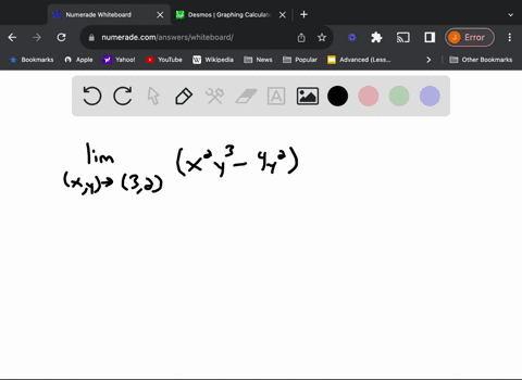 find-the-limit-lim-_x-y-rightarrow32leftx2-y3-4-y2right