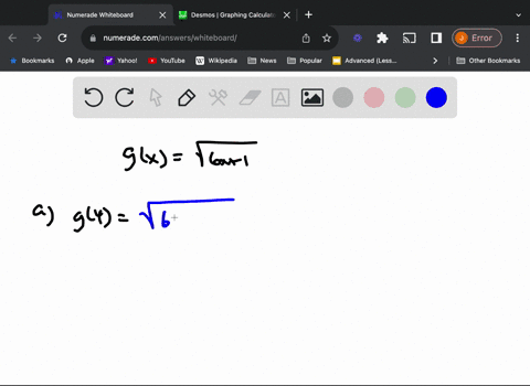 evaluate-each-function-gxsqrt6-x1-quad-findag4-b-g8