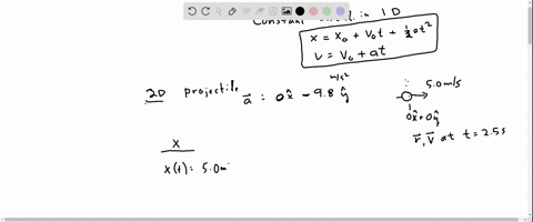 a-ball-is-projected-horizontally-with-an-initial-speed-of-50-mathrmm-mathrms-find-its-a-position-and
