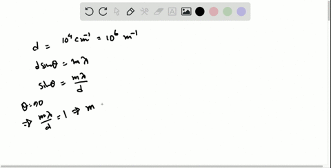 light-is-incident-normally-on-a-grating-with-10000-linescm-find-the-maximum-order-in-which-a-450-mat
