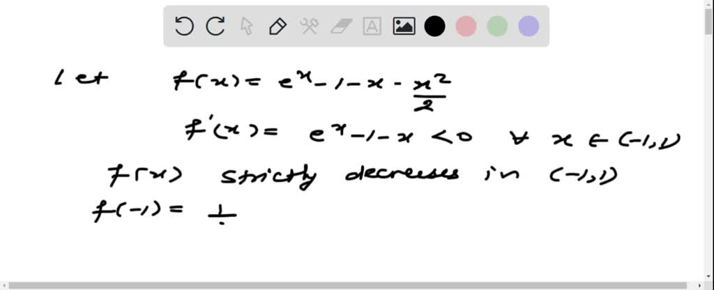 SOLVED:Prove that the equation e^-λ=λ-1 has only one real root and show ...