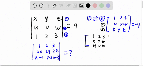 use-properties-of-determinants-to-find-the-value-of-each-determinant-if-it-is-known-that-leftbegi-31