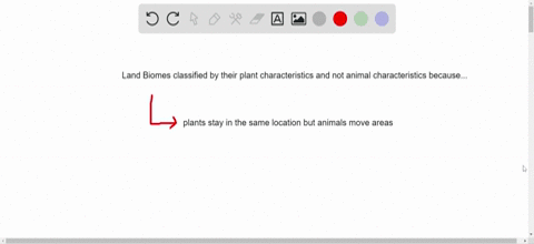suggest-why-land-biomes-are-classified-according-to-their-plant-characteristics-rather-than-accordin