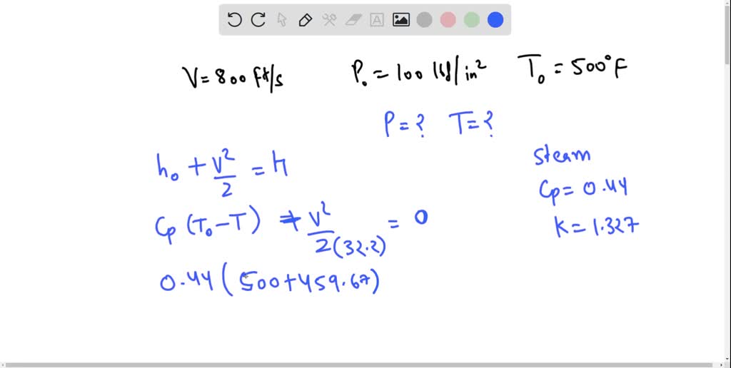 SOLVEDSteam leaves a nozzle with a velocity of 800 ft / s. The