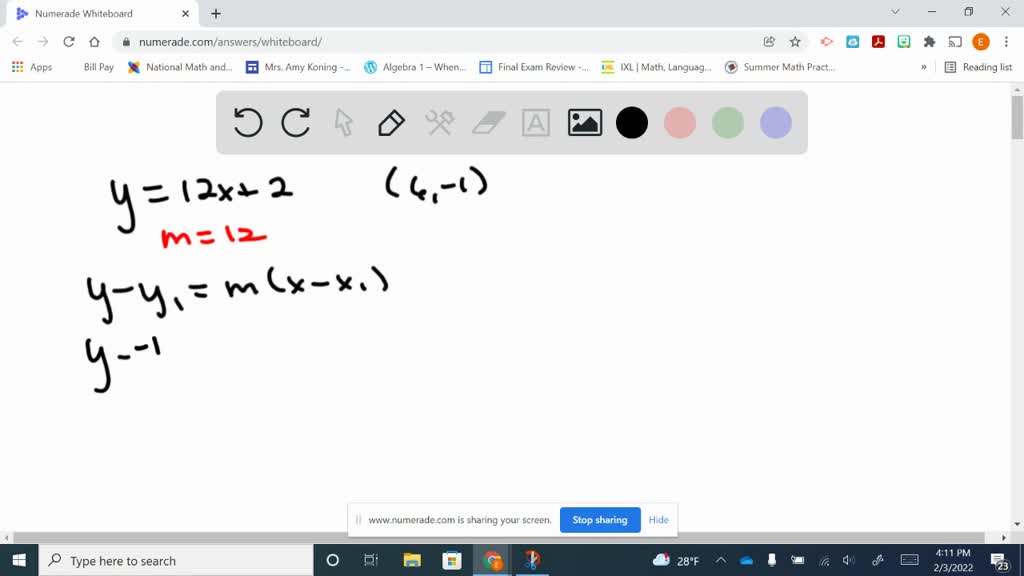 Find the equation of the line x-2 y-6=0 referred to parallel axes ...