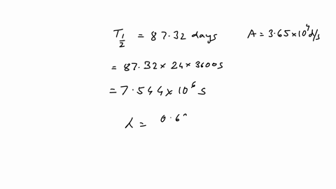 ii-the-activity-of-a-sample-of-_1635-mathrmsleftt_frac128732right-days-is-365-times-104-decays-per-s