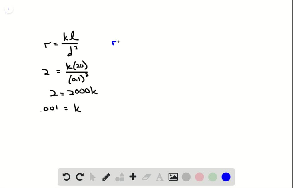 SOLVEDSolve each problem. See Examples 57. Resistance. The resistance of a wire varies