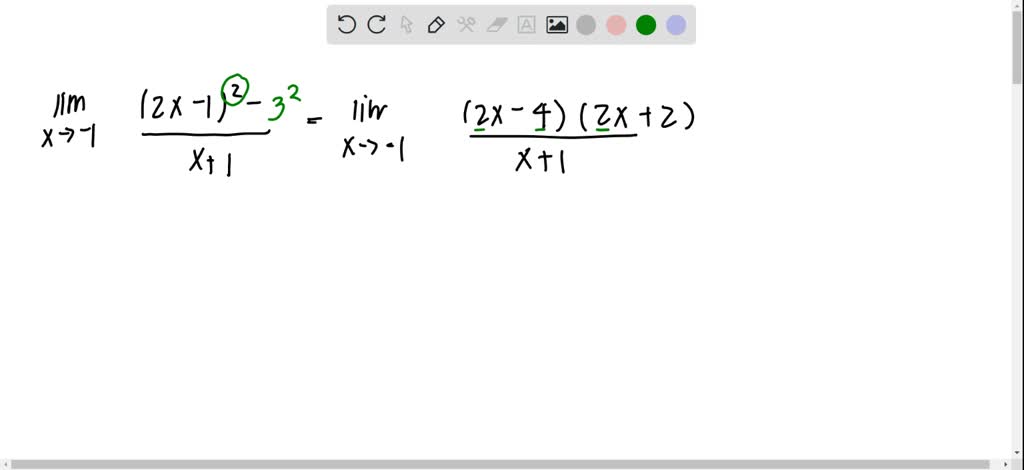 SOLVED:Evaluate the following limits, where a and b are fixed real ...