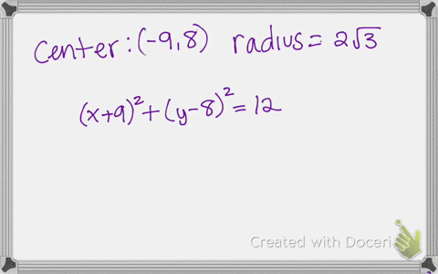 write-an-equation-in-general-form-of-the-circle-with-the-given-properties-text-center-at-98-r2-sqrt3