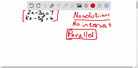 find-the-value-of-k-for-which-the-system-of-equations-has-no-solution-2-x-3-y7-k-x-3-y4