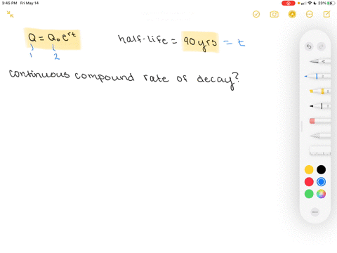 a-strontium-isotope-has-a-half-life-of-90-years-what-is-the-continuous-compound-rate-of-decay-use-th