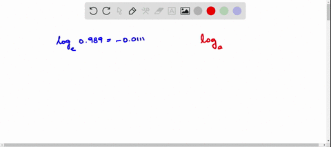 rewrite-each-of-the-following-as-an-equivalent-exponential-equation-do-not-solve-log-_e-0989-00111