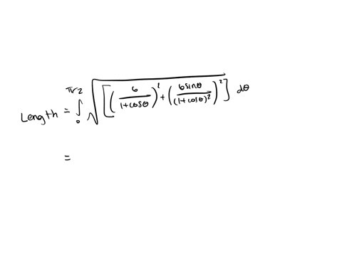 find-the-lengths-of-the-curves-the-parabolic-segment-r6-1cos-theta-quad-0-leq-theta-leq-pi-2