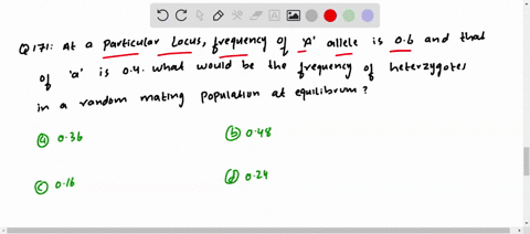 at-a-particular-locus-frequency-of-a-allele-is-06-and-that-of-a-is-04-what-would-be-the-frequency-of