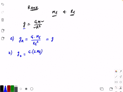rank-in-increasing-order-the-gravitational-acceleration-at-the-surface-of-planets-that-have-the-give