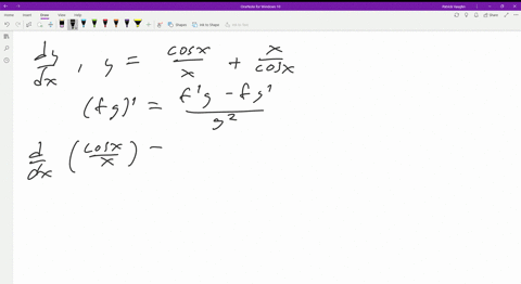 in-exercises-1-18-find-d-y-d-x-yfraccos-xxfracxcos-x-2