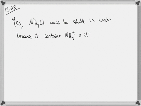 would-ammonium-chloride-be-considered-soluble-in-water