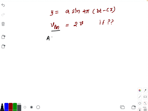 when-a-wave-travels-in-a-medium-the-particle-displacement-is-given-by-ya-sin-2-pib-t-c-x-where-a-b-a