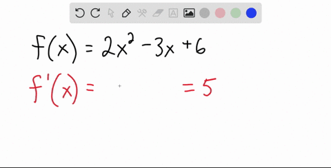 find-the-point-on-the-graph-of-fx2-x2-3-x6-at-which-the-slope-of-the-tangent-line-is-5