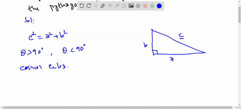 SOLVED:Why is the Law of Cosines a generalization of the Pythagorean ...