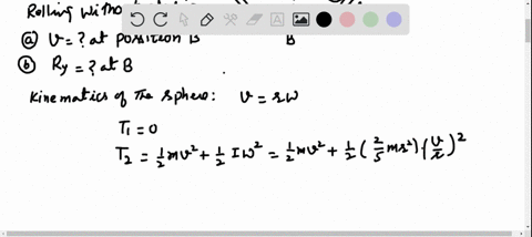 a-sphere-of-mass-m-and-radius-r-rolls-without-slipping-inside-a-curved-surface-of-radius-r-knowing-t