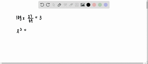 Solved Solve Each Equation Log X Frac 27 6