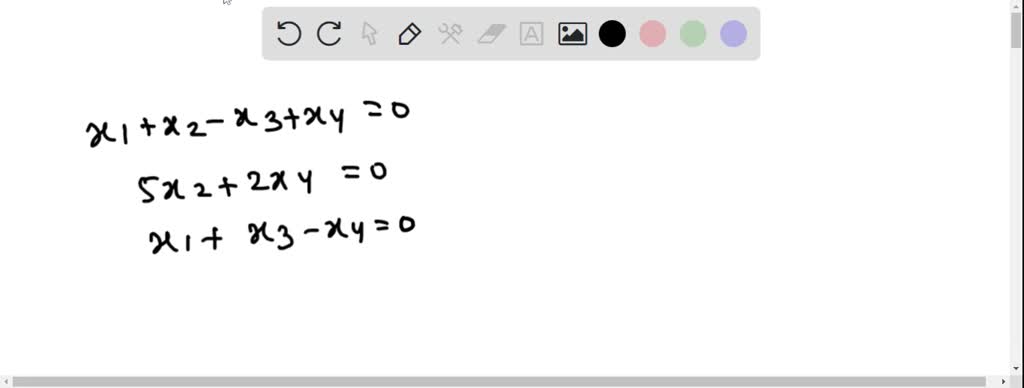 solved-for-each-of-the-following-homogeneous-systems-find-a-set-of