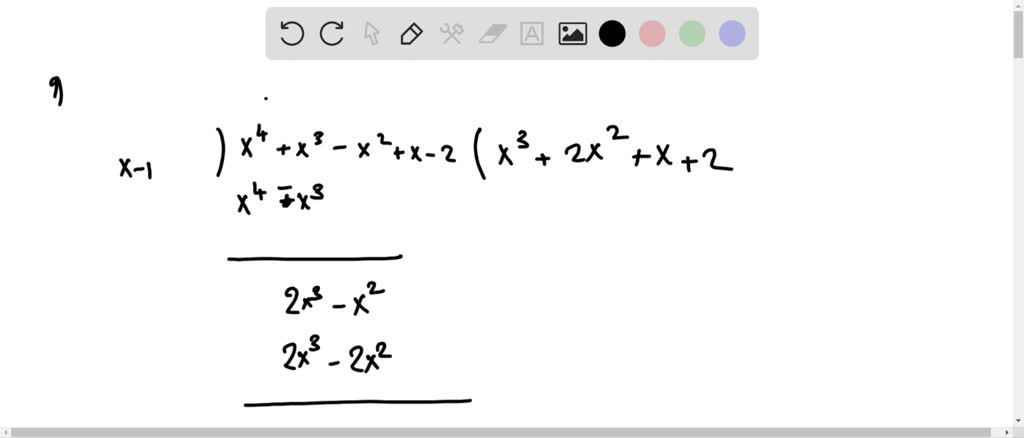 SOLVED:(a) Find an interval [a, b] on which f(x)=x^4+x^3-x^2+x-2 ...