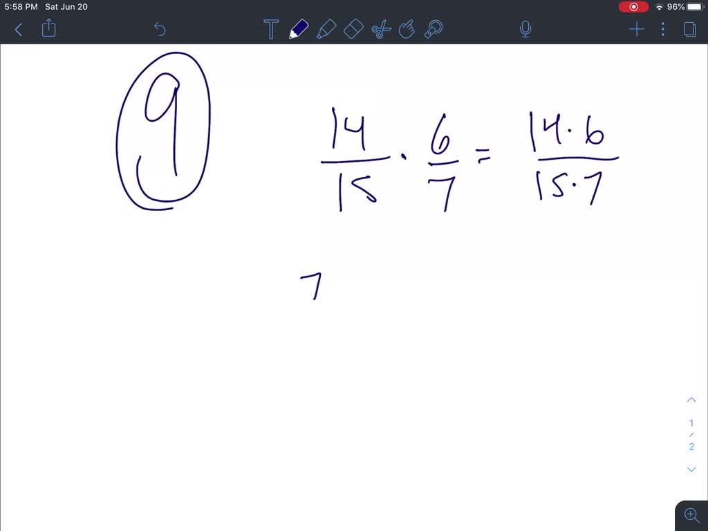 SOLVED: 5.Calcular la siguiente división de fracciones mixtas: Divide ...