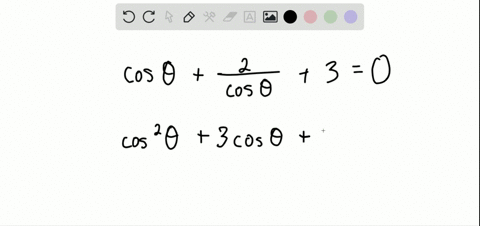 determine-all-solutions-of-the-given-equations-express-your-answers-using-radian-measure-cos-theta2-
