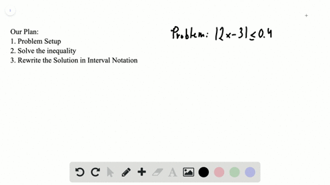 absolute-value-inequalities-solve-the-inequality-express-the-answer-using-interval-notation-2-x-3-le