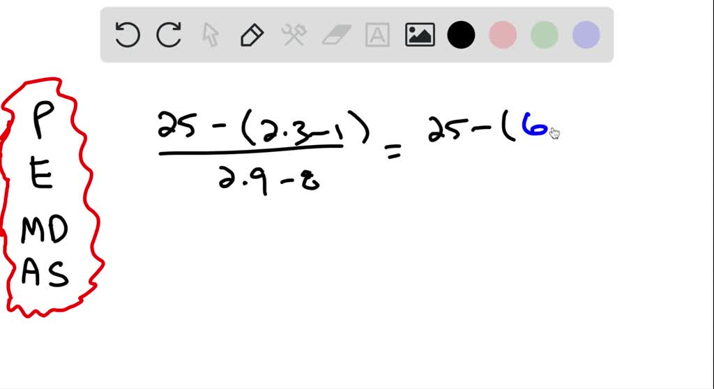 SOLVED Find The Value Of Each Expression 25 2 3 1 2 9 8 