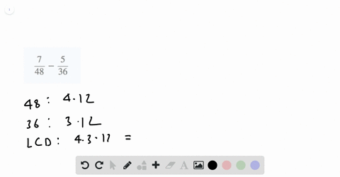 perform-the-indicated-operations-reduce-answers-to-lowest-terms-see-examples-3-5-frac748-frac536