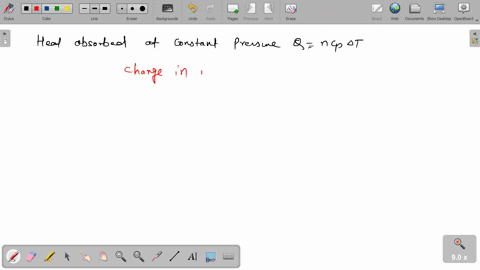 an-ideal-gas-is-heated-at-constant-pressure-and-absorbs-amount-of-heat-q-if-the-adiabatic-exponent-2
