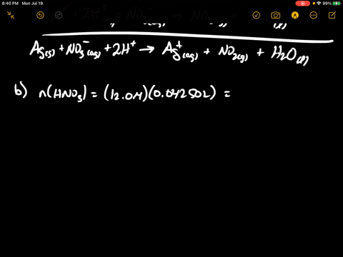 consider-the-reaction-between-silver-and-nitric-acid-for-which-the-unbal-anced-equation-is-mathrmags