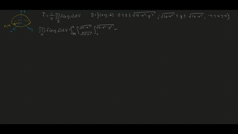 find-the-following-average-values-the-average-z-coordinate-of-points-in-a-hemisphere-of-radius-4-cen