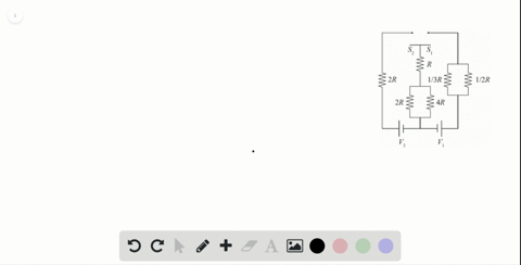 if-switch-s_2-is-connected-to-point-a-but-switch-s_1-is-left-unconnected-what-is-the-current-through