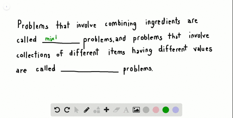 problems-that-involve-combining-ingredients-are-called-______-problems-and-problems-that-involve-col