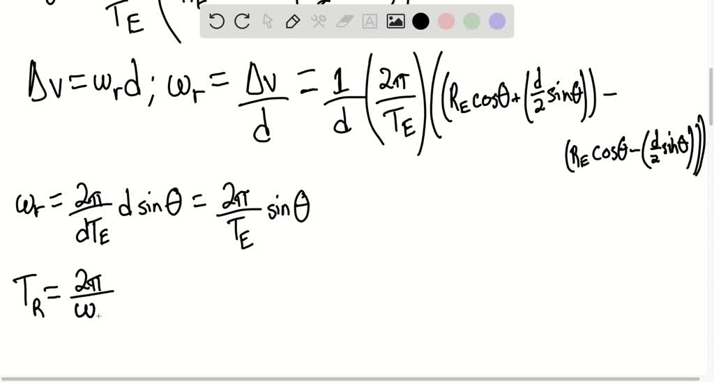SOLVEDConsider a large simple pendulum that is located at a latitude