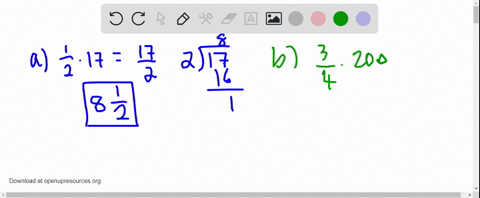 calculate-and-express-your-answer-in-decimal-form-a-frac12-cdot-17-c-02-cdot-40-b-frac34-cdot-200-d-