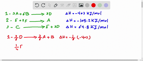 consider-the-following-equations-beginarrayrlrl-3-mathrma6-mathrmb-longrightarrow-3-mathrmd-delta-h-
