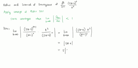 find-the-radius-of-convergence-and-interval-of-convergence-of-the-power-series-sum_n1infty-frac5-x-4
