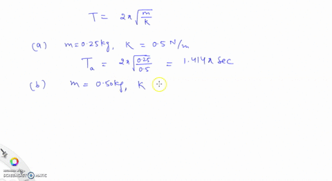 a-mass-m-is-attached-to-a-spring-with-spring-constant-k-as-shown-in-figure-253-the-mass-is-pulled-to