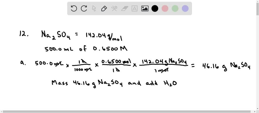 SOLVED: how do you prepare 10 mL of a .1% (m/v) solution of sodium ...