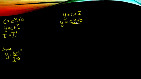 if-beginaligned-ca-yb-yci-ii-endaligned-show-that-yfracbi1-a-and-obtain-a-similar-expression-for-c-i