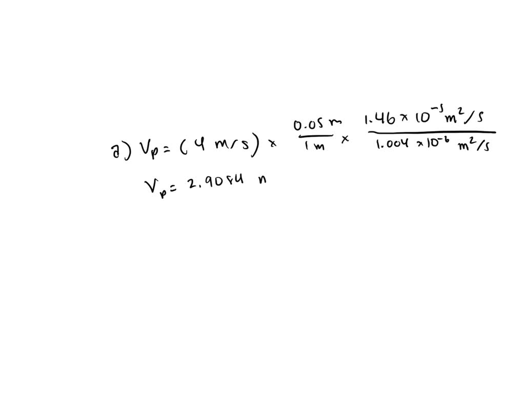 During a high Reynolds number experiment, the total drag force acting ...