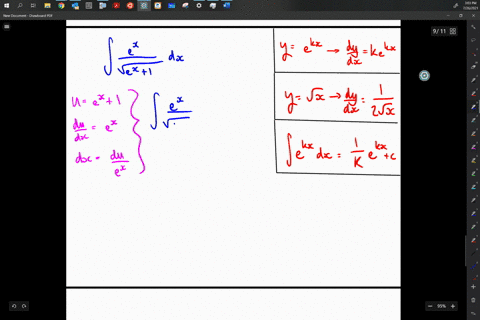 calculate-int-fracexsqrtex1-d-x