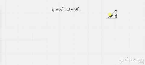 in-problems-19-30-find-the-exact-value-of-each-expression-do-not-use-a-calculator-4-cos-45circ-2-sin
