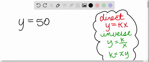 determine-whether-each-equation-represents-direct-or-inverse-variation-y50-x