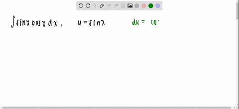 use-the-given-substitution-to-evaluate-the-indicated-integral-int-sin-x-cos-x-d-x-usin-x